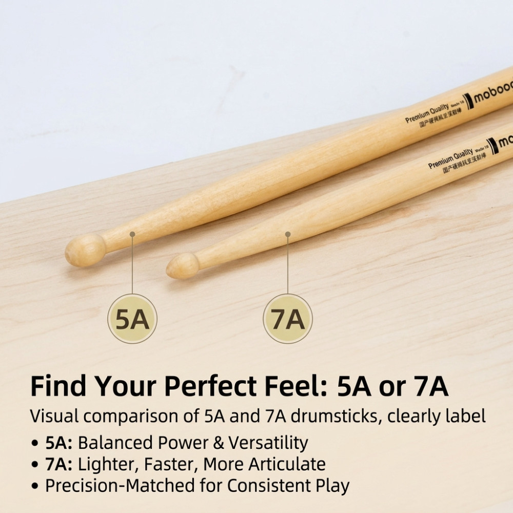 Professional Drums 5A 7A Walnu - Musical Instrument Qin 评论和价格