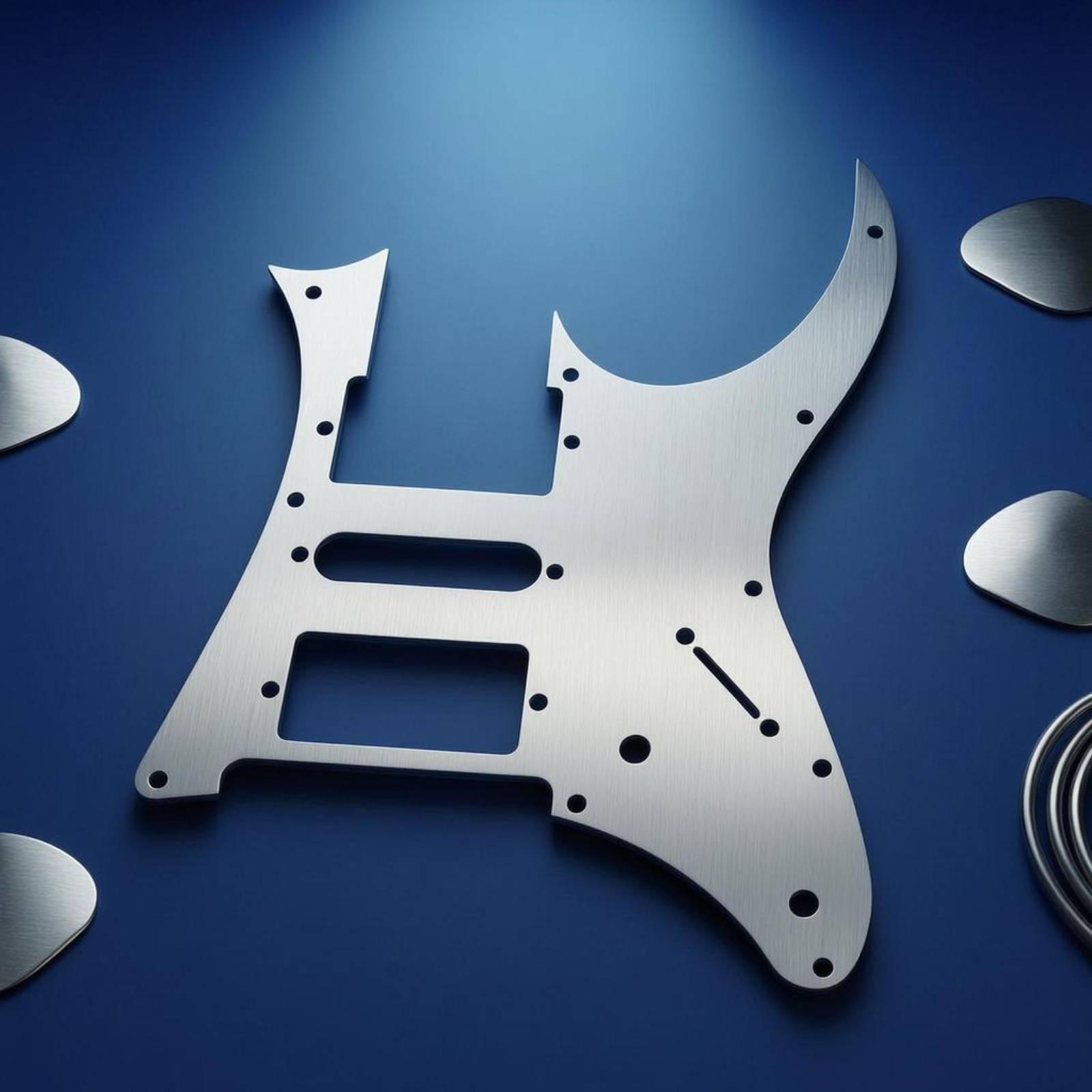 Electric Guitar Pickguard Alum - Musical Instrument ____ 评论和价格