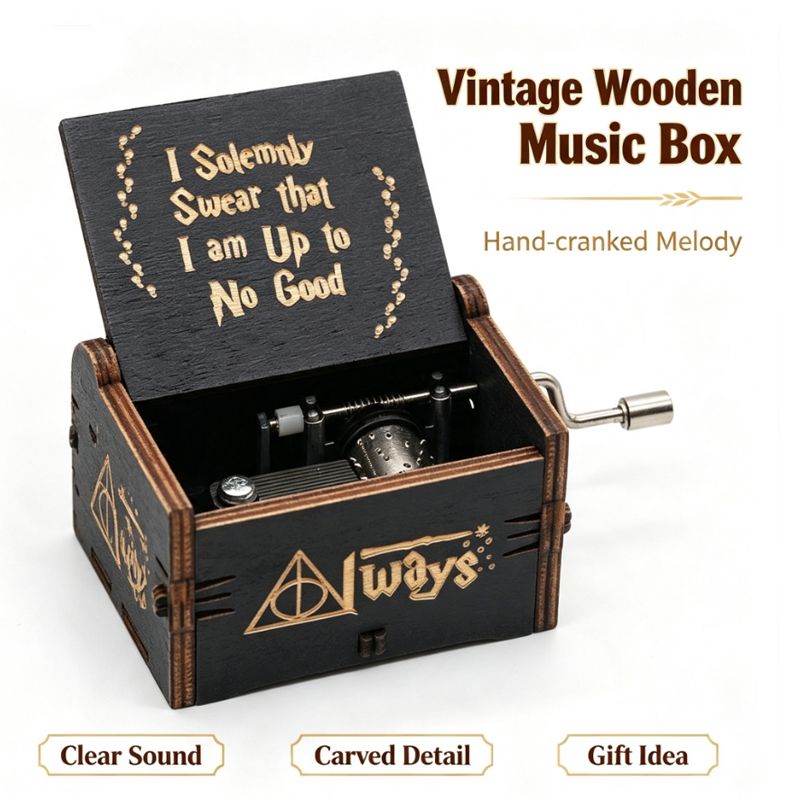 *HOT Hand Cranked Music Box Mu - Musical Instrument Handpan 评论和价格