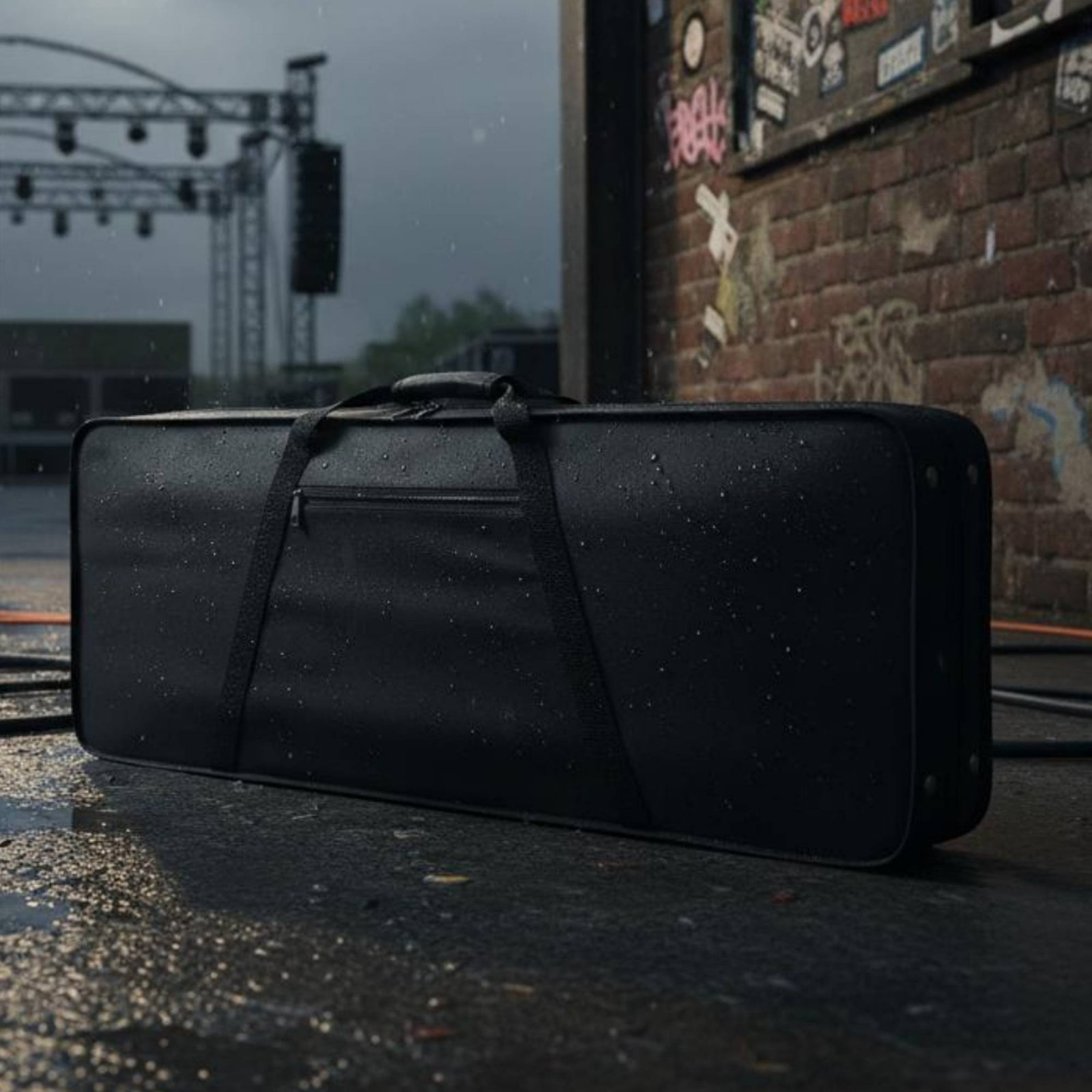 Lightweight Foam Guitar Case W - Musical Instrument ____ 评论和价格