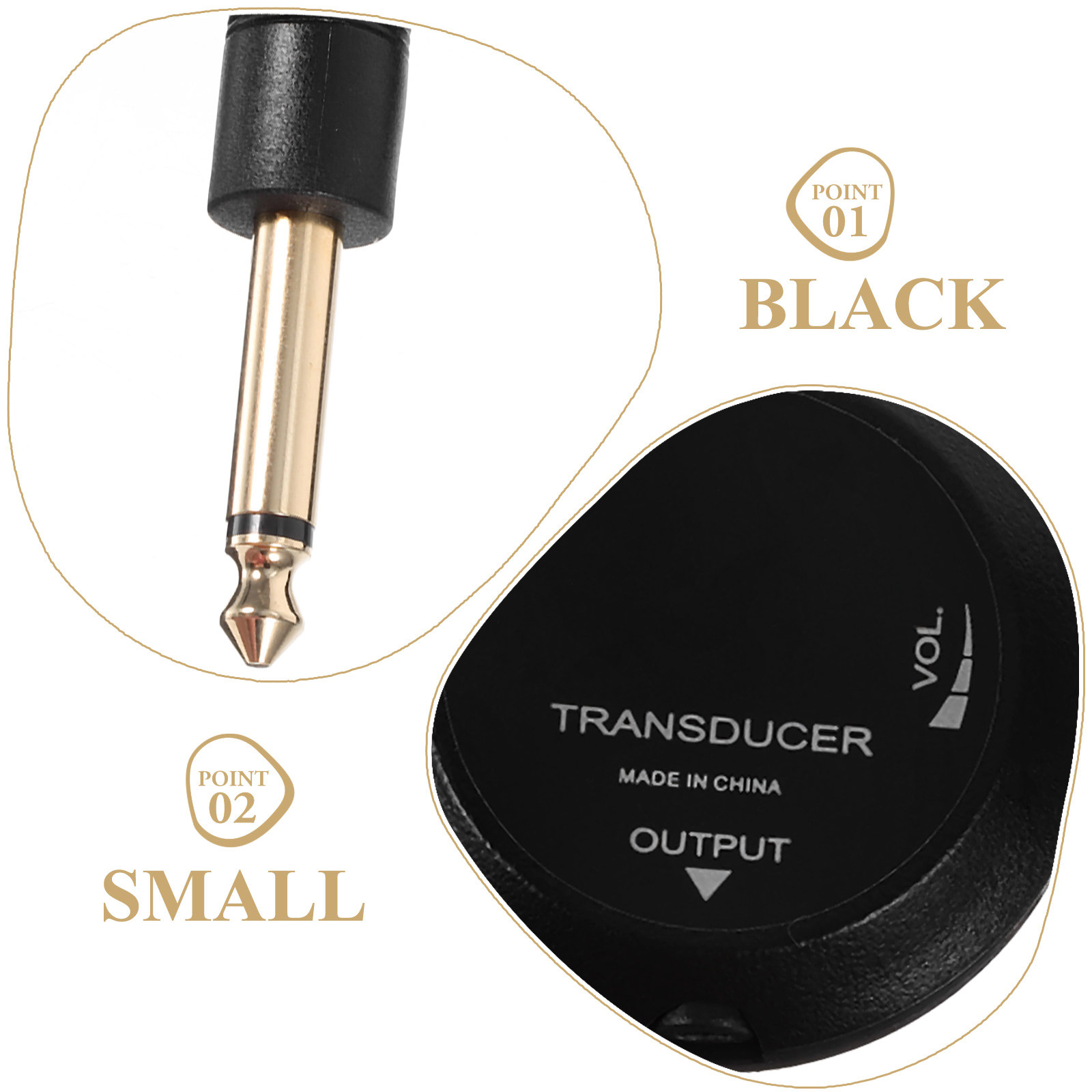 Guitar Pickup Transducer Compa - Musical Instrument Ukulele 评论和价格