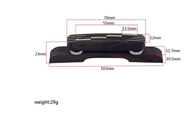 Guitar Parts Durable ROSEWOOD  - Mandolin A Style 评论和价格