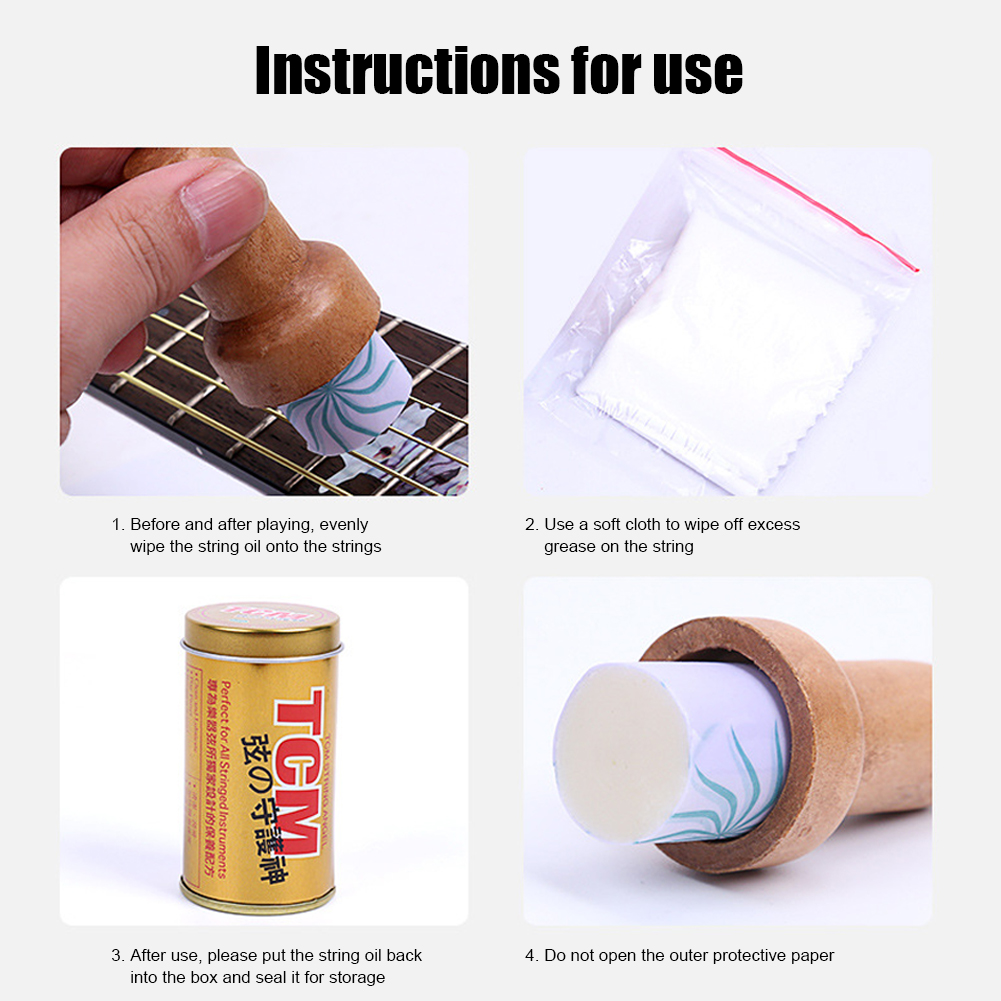 Guitar String Cleaner Lubrican - Musical Instrument Repairs 评论和价格