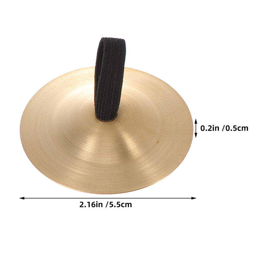 12Pcs Copper Finger Cymbals Ha - Musical Instrument With Hand 评论和价格