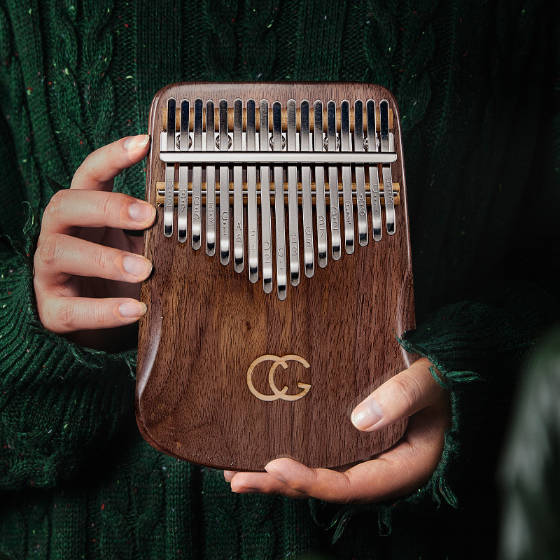 17 21 Key Thumb Piano Kalimba  - A Musical Instrument With Keys 评论和价格
