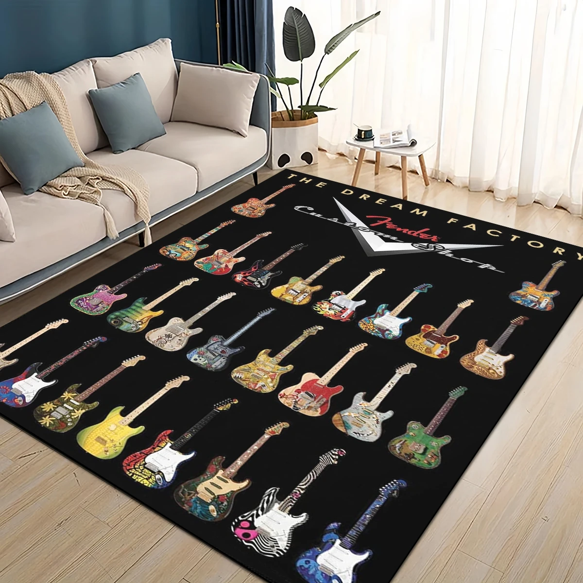 3D Retro Fender logo Guitar In - Musical Instruments Online 评论和价格