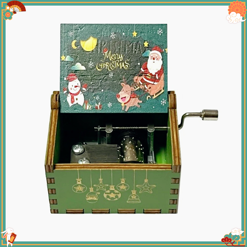 NEW Hand Cranked Music Box Mul - Musical Instrument Handpan 评论和价格