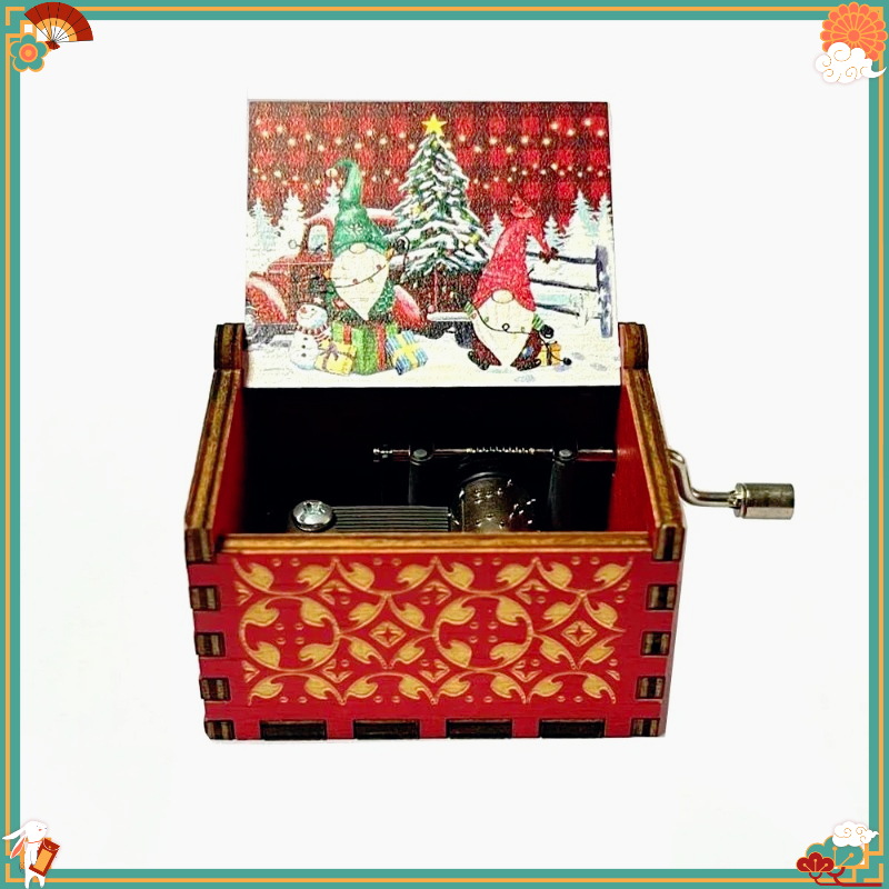 NEW Hand Cranked Music Box Mul - Musical Instrument Handpan 评论和价格