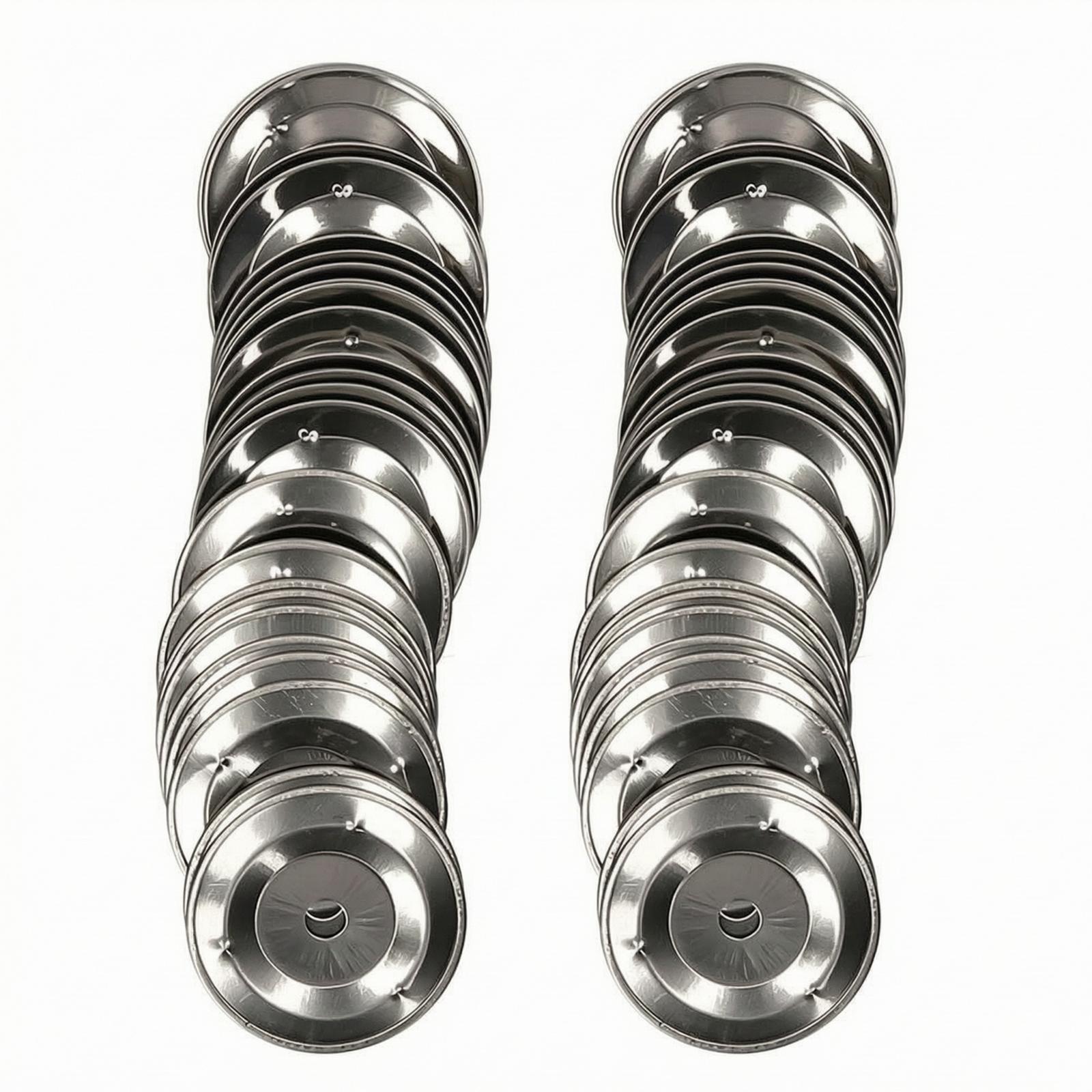 50pcs Steel Tambourine Bells R - Musical Instrument Repairs 评论和价格