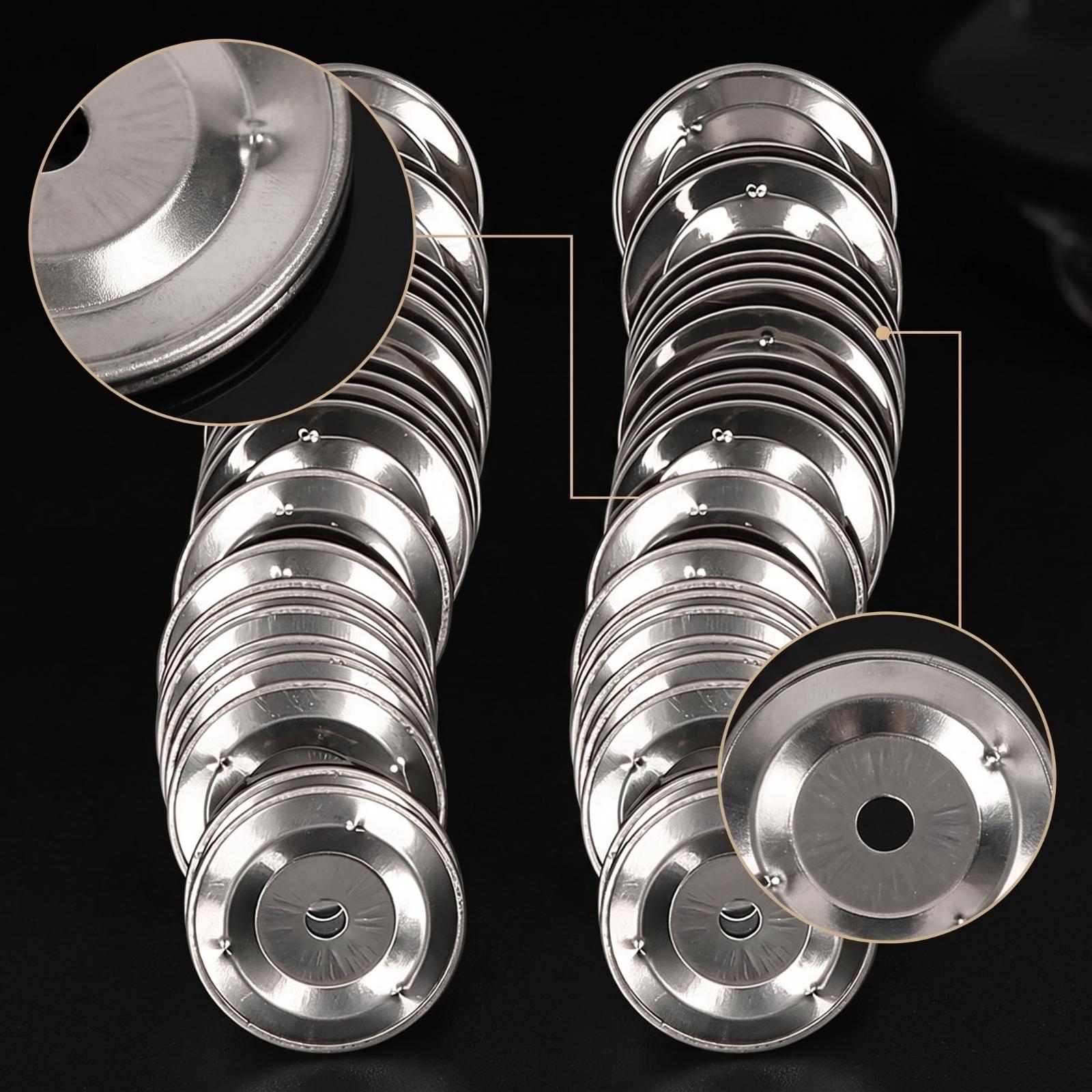 50pcs Steel Tambourine Bells R - Musical Instrument Repairs 评论和价格