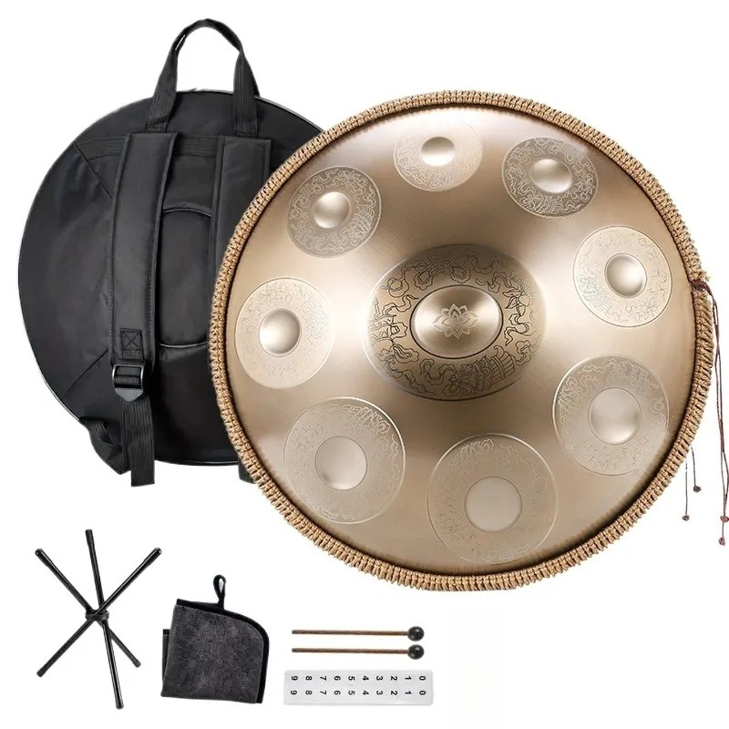 18 Inches Stainless Steel Hand - Musical Instrument Handpan 评论和价格