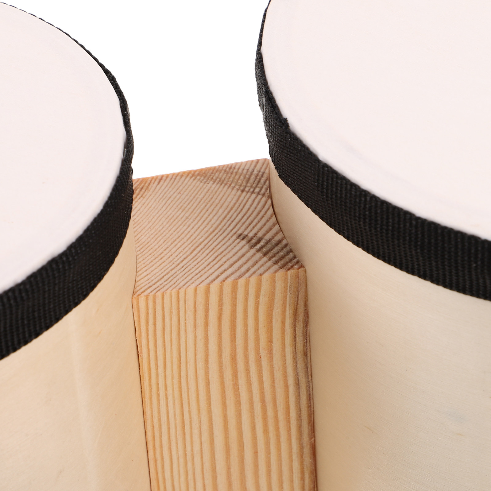 1Sets Wooden Bongos Hand Drum  - Musical Instrument With Hand 评论和价格