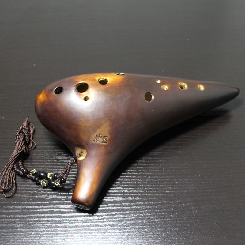 Ocarina 12 Holes Ocarina of Ti - Musical Instrument Qin 评论和价格