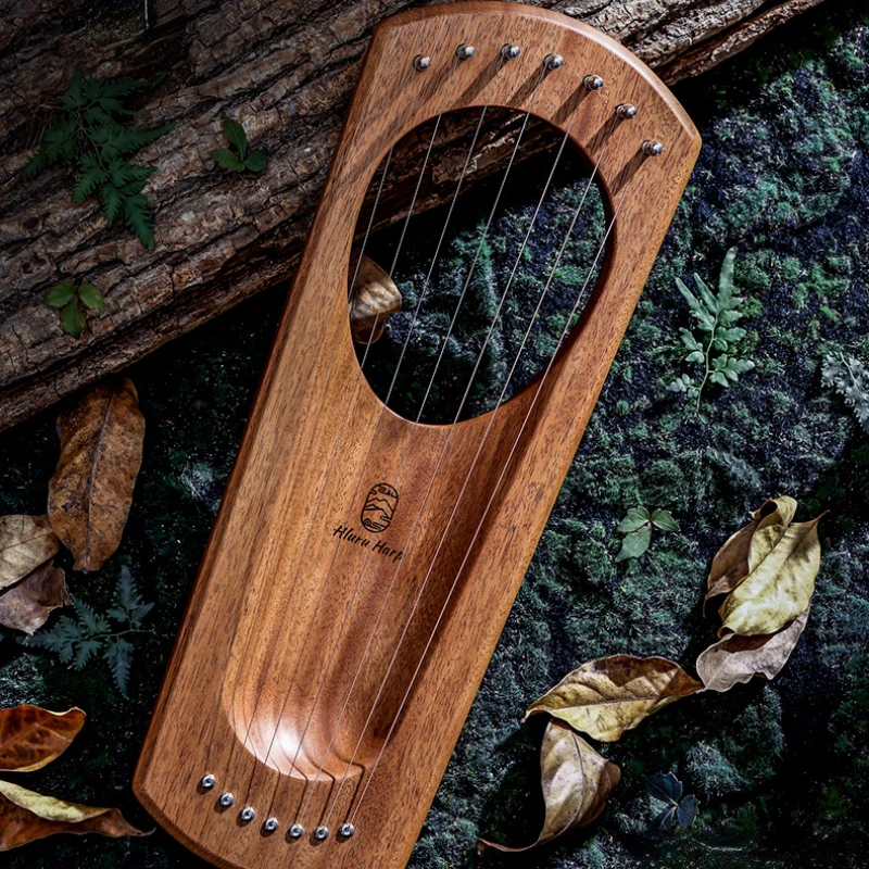 Beech Wood Material Lyre Harp  - Musical Instrument Qin 评论和价格