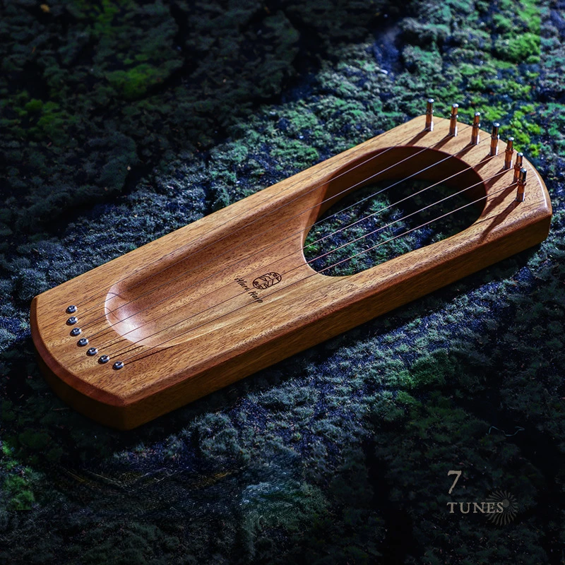 Beech Wood Material Lyre Harp  - Musical Instrument Qin 评论和价格