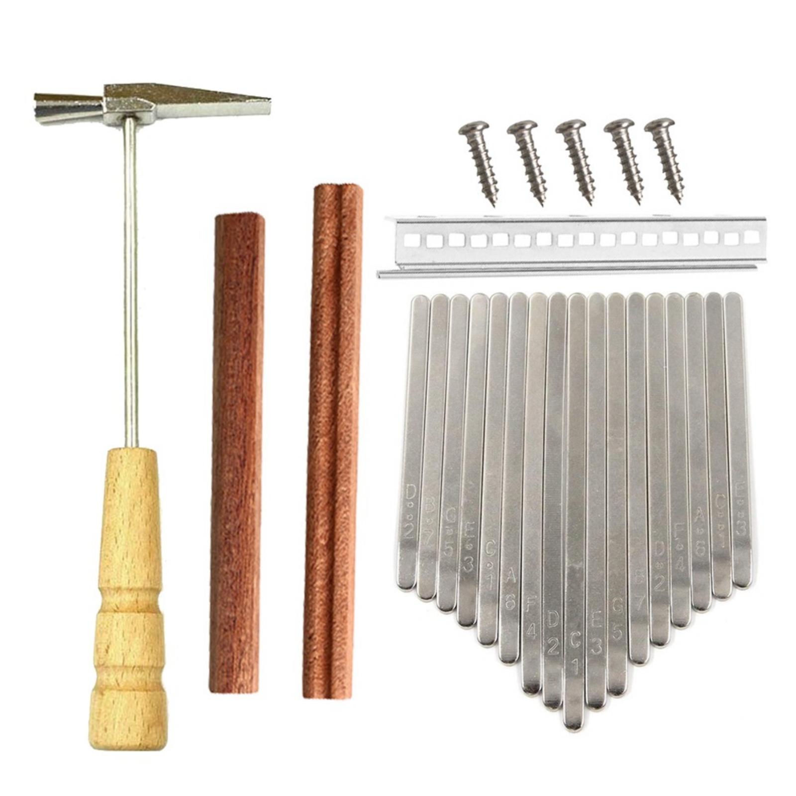 DIY Kalimba Thumb Piano 17 Key - Musical Instrument Repairs 评论和价格