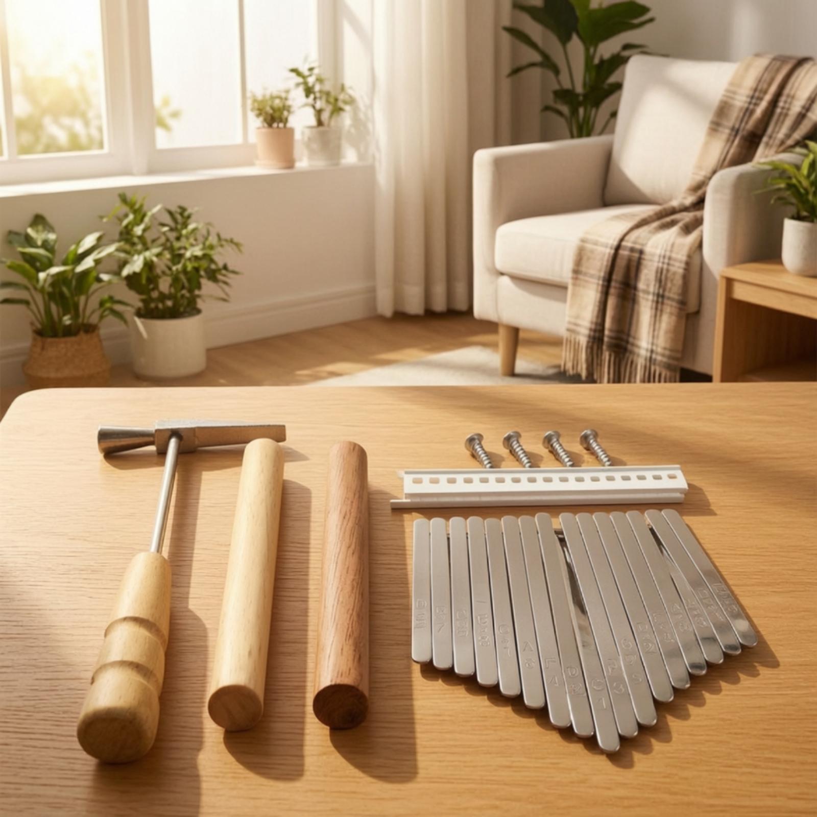 DIY Kalimba Thumb Piano 17 Key - Musical Instrument Repairs 评论和价格