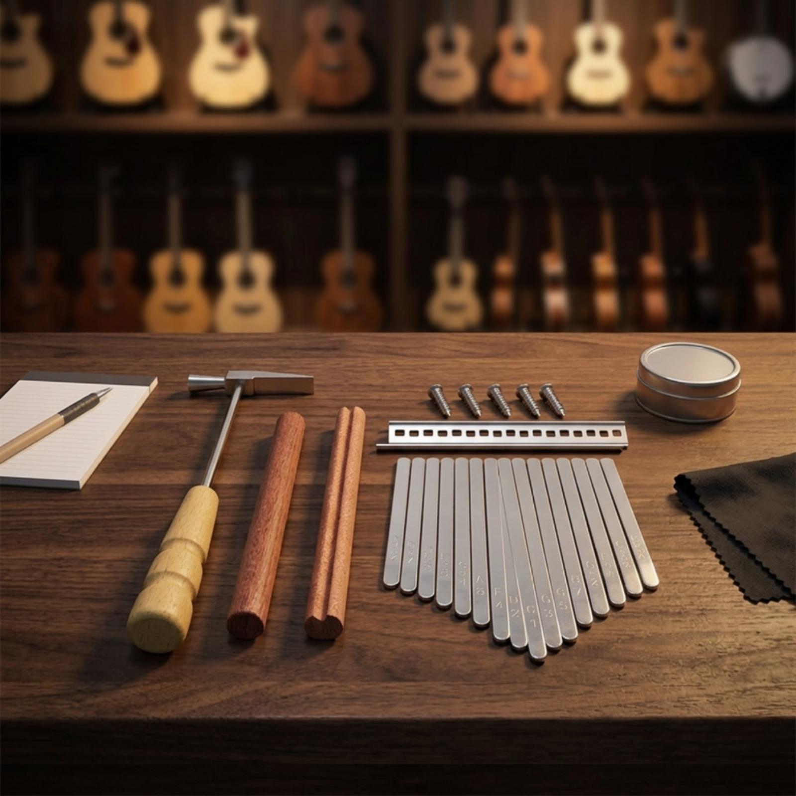 DIY Kalimba Thumb Piano 17 Key - Musical Instrument Repairs 评论和价格