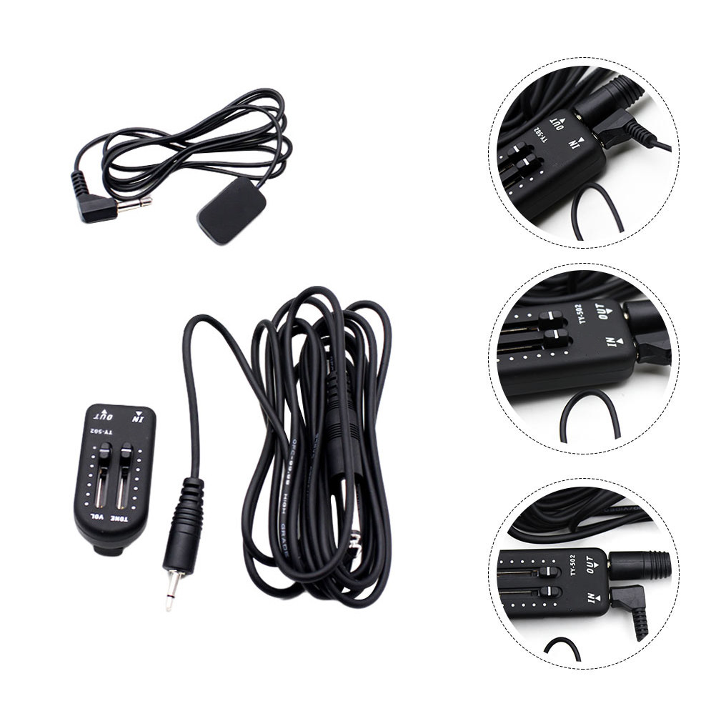 1Set Violin Pickup Piezo Profe - Musical Instrument Ukulele 评论和价格