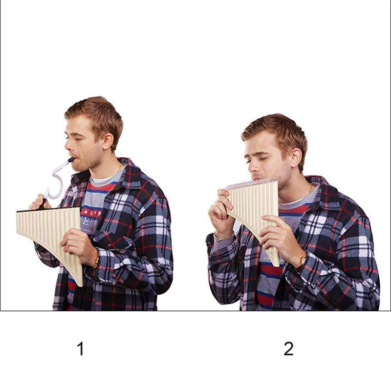 1pc Pan Flute 16/18 Pipes Panp - Musical Instrument Qin 评论和价格