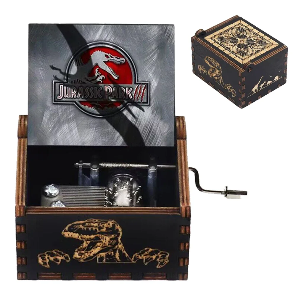 Jurassic-Wooden Music Box, Bla - Musical Instrument Handpan 评论和价格
