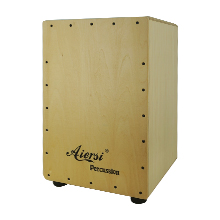 Colour Wood Hand Cajon Box Dru - Musical Instrument With Hand 评论和价格
