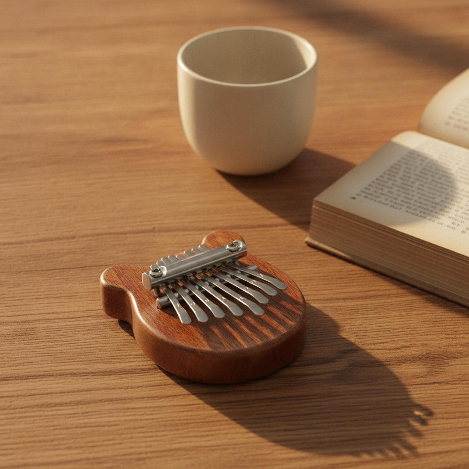 Portable Mini Thumb Piano 8 Ke - A Musical Instrument With Keys 评论和价格